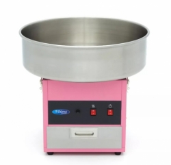 Stroj na cukrovou vatu - Ø 52 cm - růžový