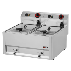 Fritéza elektrická 2x 8l / REDFOX - FE 60 EL - VARIANTA NAPĚTÍ