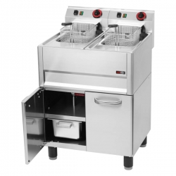 Fritéza elektrická 2x 13l / REDFOX - FE 61/13 ELT 400V