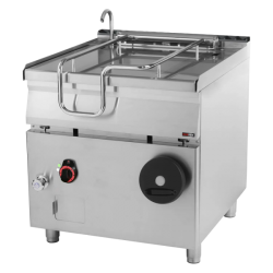 Pánev sklopná manuální elektrická 80 l | REDFOX - BR 90/80 E - 2 varianty 