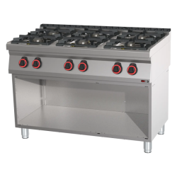 Sporák plynový 6x hořák | REDFOX - SP 70/120 G 