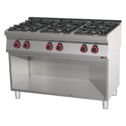 Sporák plynový 6x hořák ECO | REDFOX - SPB 70/120 G