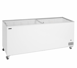 Mrazící truhla 670/620l prosklené rovné víko TEFCOLD IC 701 SC + SLEVA