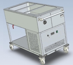 Chladící vozík/vana pro 3x GN 1/1 - EKC-3/1