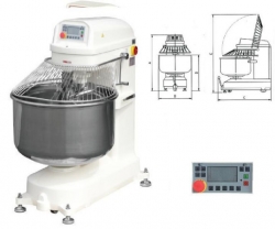 Spirálový hnětač těsta 80kg/120l HLM-120 + SLEVA