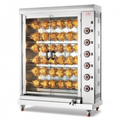 Elektrický gril na kuřata 36 kuřat E-36PB-S6 + SLEVA