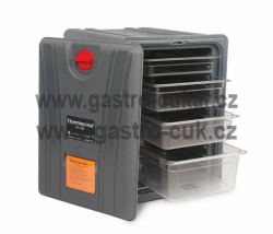 Termoport P600 světle šedý (dveře bez pantů)