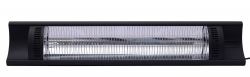 Venkovní terasový infrazářič Bola, HENDI, Černá, 230V/2500W, 912x185x(H)174mm