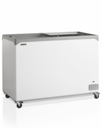 Mrazící truhla 390/298l prosklené rovné víko TEFCOLD NIC 401 SC + SLEVA