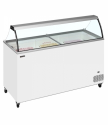 Distributor zmrzliny rovné víko pro 11 vaniček TEFCOLD IC501SC+SO + SLEVA
