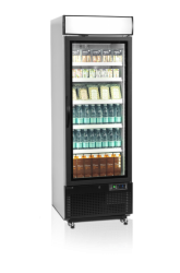 Chladící skříň 515/412l prosklená TEFCOLD NC 2500 G + SLEVA