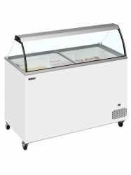 Distributor zmrzliny rovné víko pro 10 vaniček TEFCOLD IC401SC+SO + SLEVA