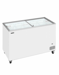 Mrazící truhla 401/350l prosklené rovné víko TEFCOLD IC 401 SC + SLEVA