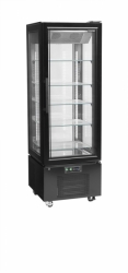 Mrazící vitrína TEFCOLD UPD 400 F Black + SLEVA