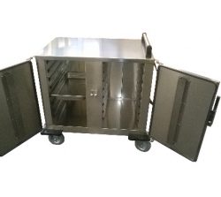 Ohřívací skříň na pokrmy pojízdná pro 2x 8 GN 1/1  - 65 - ETV-2x8 