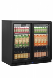 Chladící barová skříň prosklená posuvné dveře TEFCOLD BA26S + SLEVA
