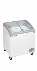 Mrazící truhla 185/138l prosklené oblé víko TEFCOLD NIC 201 SCEB + SLEVA