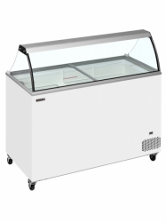 Distributor zmrzliny rovné víko pro 10 vaniček TEFCOLD IC401SC+SO + SLEVA