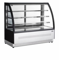 Chladící vitrína TEFCOLD LPD 1500 C Black + SLEVA