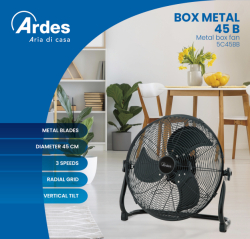 Ventilátor Ardes CHROME 45BB