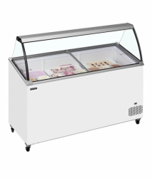 Distributor zmrzliny šikmé víko pro 11 vaniček TEFCOLD IC501SCE+SO + SLEVA