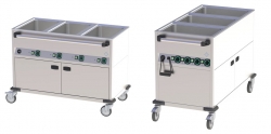 Vodní lázeň pojízdná dělená s režonem BMPD/BMPK 3120 CSH + SLEVA