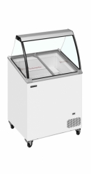 Distributor zmrzliny šikmé víko pro 4 vaničky TEFCOLD IC201SCE+SO + SLEVA