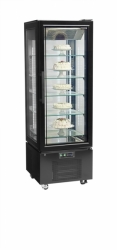 Mrazící vitrína TEFCOLD UPD 400 F Black + SLEVA