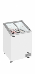 Mrazící truhla prosklené víko šikmé TEFCOLD IC101SCEB LED + SLEVA