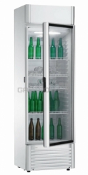 Chladící skříň 339l XLS-350 FGL - prosklené dveře
