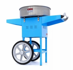 Stroj na cukrovou vatu - Ø 52 cm - modrý - kopie