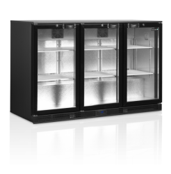 Chladící barová skříň TEFCOLD DB-301 H - nápojová vitrína - KŘÍDLOVÉ DVEŘE