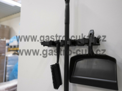 Držák nástěnný 420 mm černý 10119