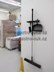 Držák nástěnný 420 mm černý 10119