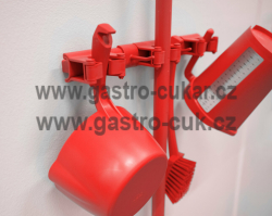 Držák nástěnný 420 mm černý 10119