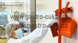 Držák nástěnný 420 mm černý 10119
