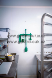 Držák nástěnný 420 mm černý 10119