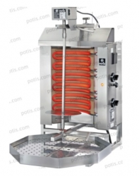 Gril na gyros 15kg elektrický E-1 - kebab gril - POTIS + SLEVA