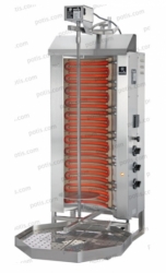 Gril na gyros 50kg elektrický E-3 - kebab gril - POTIS + SLEVA