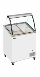Distributor zmrzliny šikmé víko pro 4 vaničky TEFCOLD IC201SCE+SO + SLEVA
