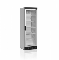 Chladící skříň 372l/347l - prosklené dveře - TEFCOLD - FS-1380  + SLEVA