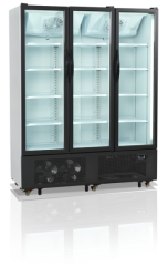 Chladící skříň 1600mm - 3x prosklené  dveře KŘÍDLOVÉ TEFCOLD - FS-1600H + DÁREK = SLEVA
