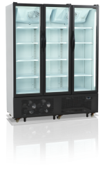 Chladící skříň 1600mm - 3x prosklené  dveře KŘÍDLOVÉ TEFCOLD - FS-1600H + SLEVA