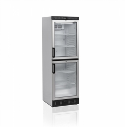 Chladící skříň 372l/347l - 2x prosklené dveře TEFCOLD - FS-2380 + SLEVA