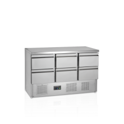 Chladící stůl 6-zásuvkový TEFCOLD GS365ST/6 Drawers + SLEVA