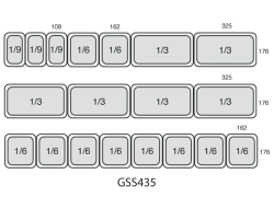 Saladeta TEFCOLD GSS435