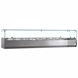 Chladící nástavba TEFCOLD/NORDLINE GVC33 pro GN 1/4 - 3 velikosti