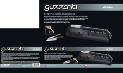 Elektrický brousek nožů Guzzanti GZ 006A