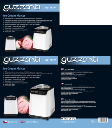 Zmrzlinovač Guzzanti GZ 151W