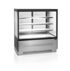 Chladící vitrína cukrářská 1505mm TEFCOLD LPD-1500/1503 F BLACK + SLEVA
